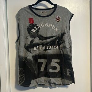 Vintage James Dean Ringspun Allstars vintage James Dean Tank  Top XXL